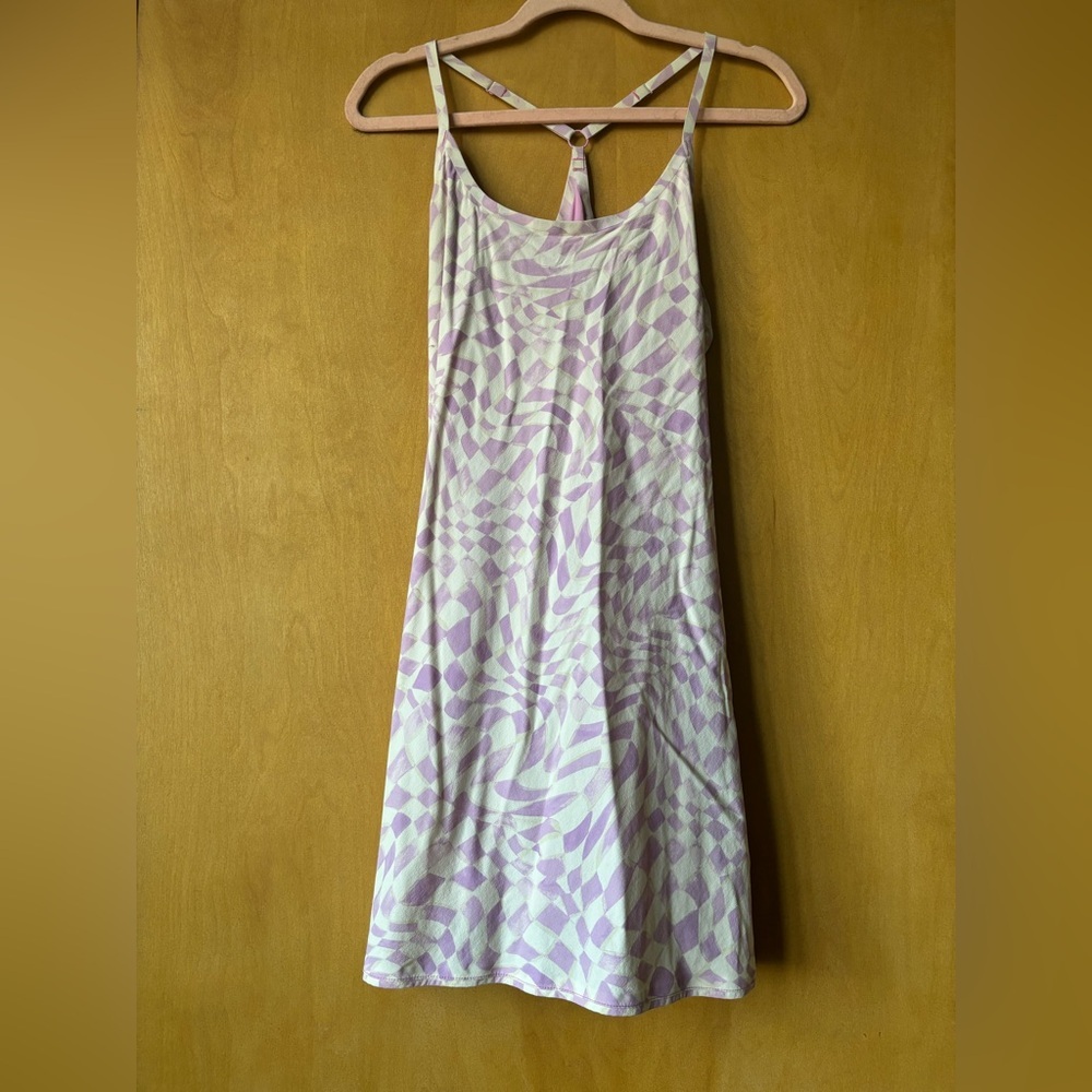 Outdoor Voices Wavy Checker The Exercise Dress